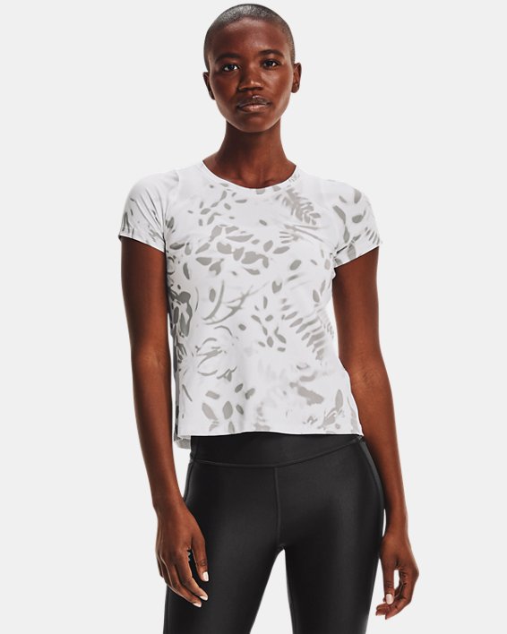 Under Armour UA Iso-Chill 200 Print Løbetøj Dame Hvide / Grå | gUDHLzr5p2e