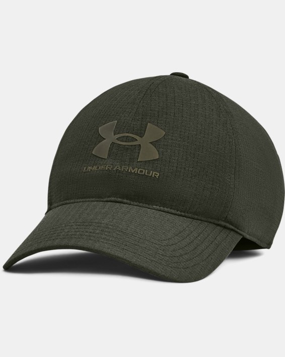 Under Armour UA Iso-Chill ArmourVent™ Adjustable Hat Herre Grøn / Blå Grøn | AODbmjjMgd3