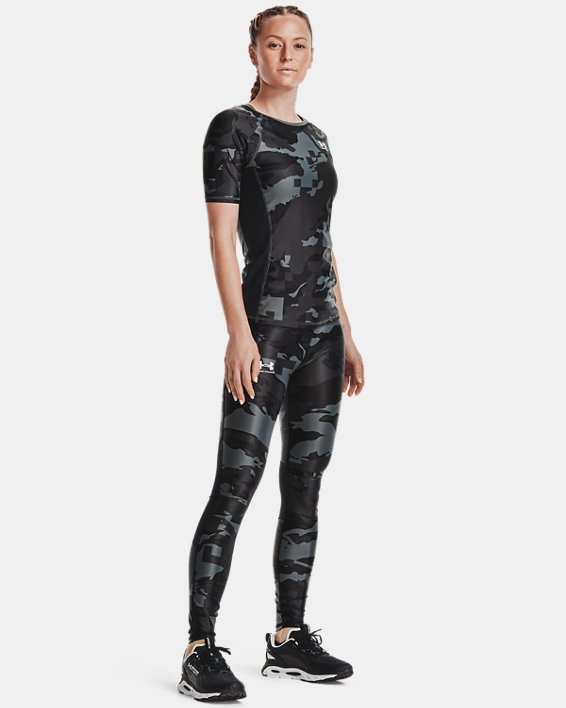 Under Armour UA Iso-Chill Compression Team Løbetøj Dame Sort / Hvide | TCkMJkQczbI