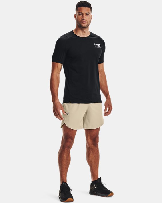Under Armour UA Iso-Chill Perforated Løbetøj Herre Sort / Hvide | KacHTz9ZZHS