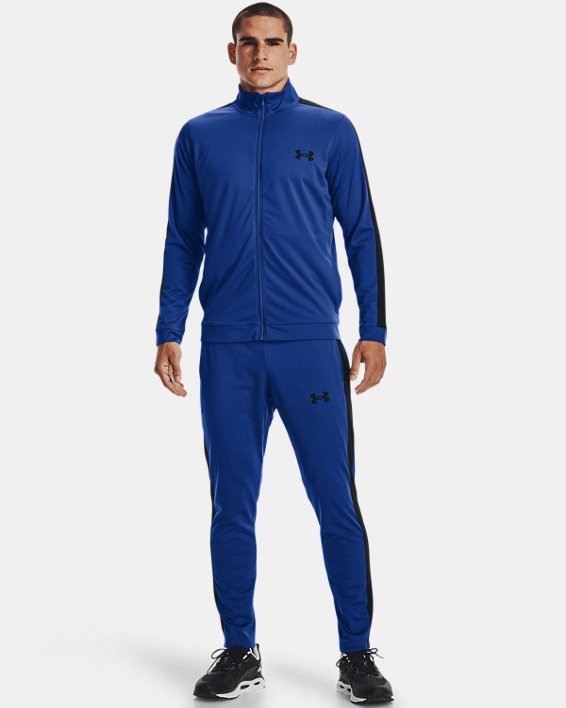 Under Armour UA Knit Track Suit Sweatshirt Herre Blå / Sort | Q8S35uyvdiy