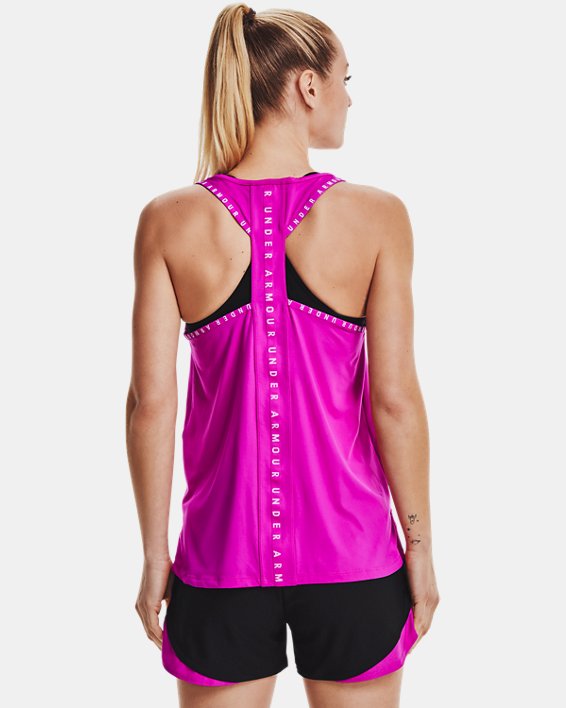 Under Armour UA Knockout Tank Top Dame Lyserød / Lyserød | kF4xpIsU3qB