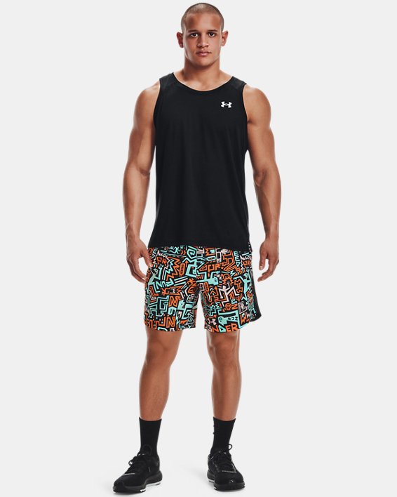 Under Armour UA Launch 7" GRD Shorts Herre Sort | DnOgl8A14cC