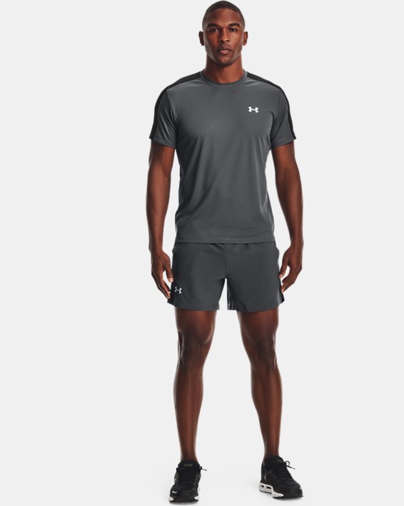 Under Armour UA Launch Run 5" Shorts Herre Grå / Sort | uIGSoG37t1c