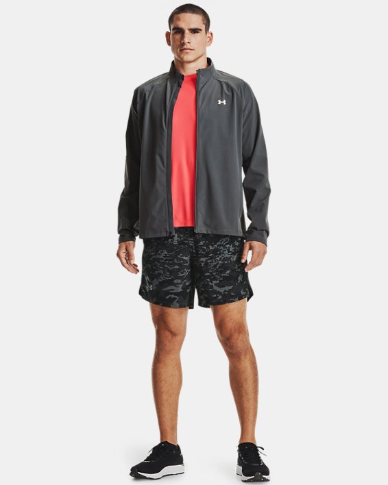 Under Armour UA Launch Run 7" Print Shorts Herre Sort | jUhuwKCRb7G