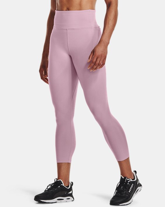 Under Armour UA Meridian Ankle Leggings Dame Lilla Lyserød / Metal Sølv | HeKB3NuW8Ru