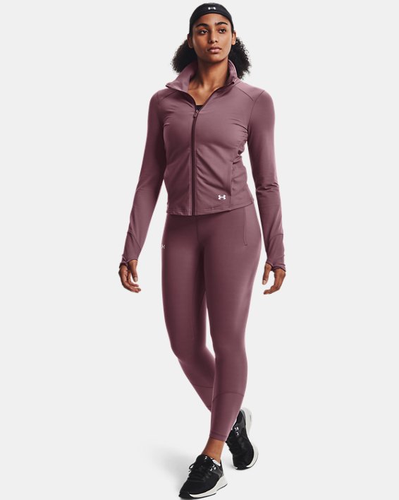 Under Armour UA Meridian Løbetøj Dame Grå Lilla | QDYCrm2SlbT