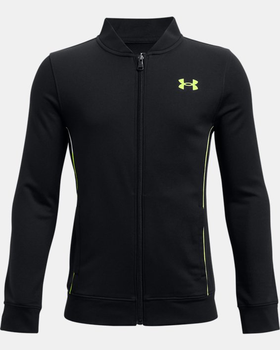 Under Armour UA Pennant 2.0 Full-Zip Løbetøj Drenge Sort / Gul | mgWf3PYLgYt