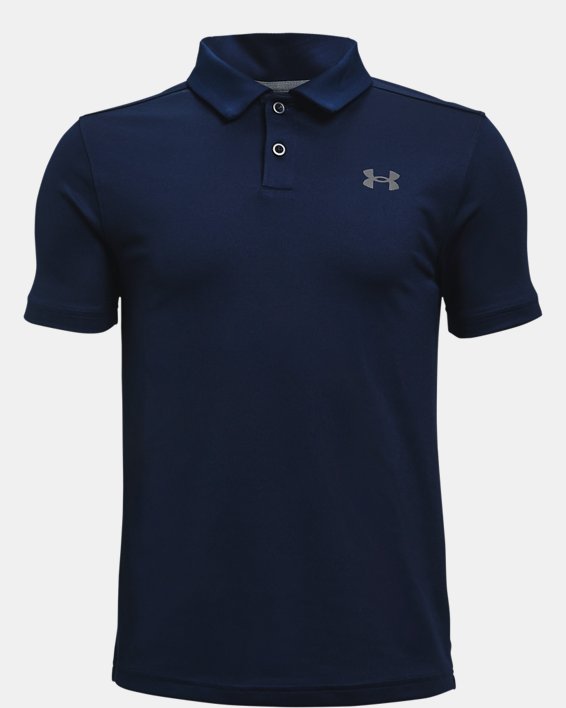 Under Armour UA Performance Polo Shirt Drenge Grå | AdV1fo9b7Zm