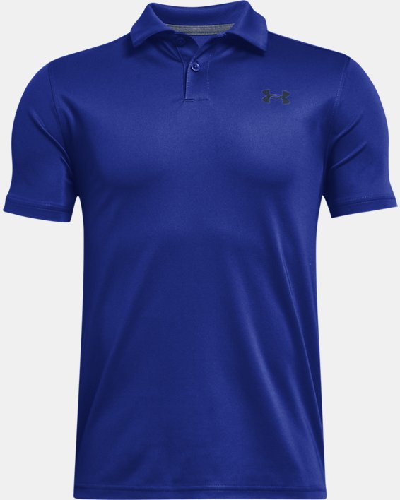 Under Armour UA Performance Polo Shirt Drenge Kongeblå | Bdvr2hOTh4h
