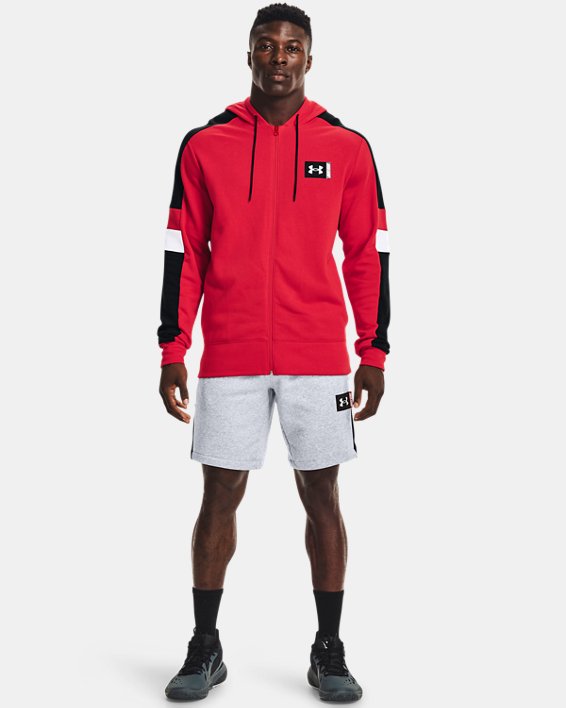 Under Armour UA Perimeter Fleece Shorts Herre Grå / Sort | E5OucgFUw3l
