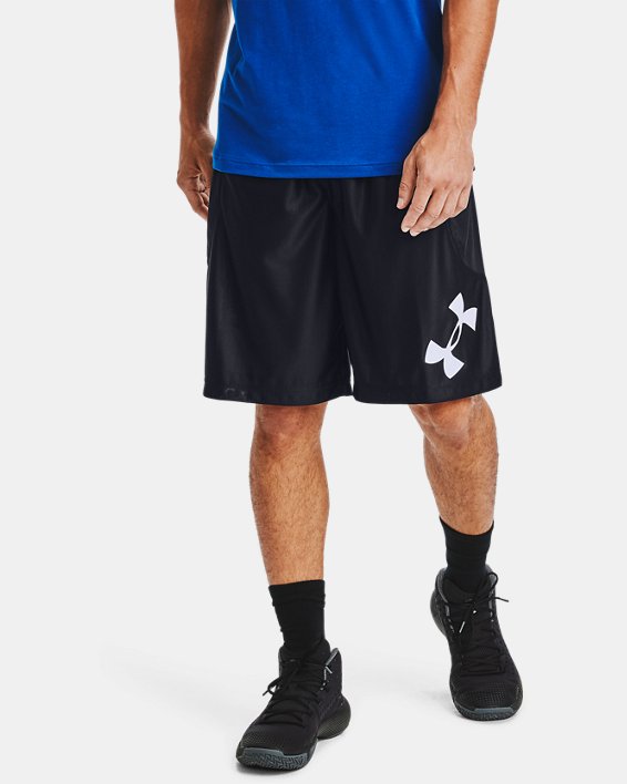 Under Armour UA Perimeter Shorts Herre Sort / Hvide | GriHXeWF3r8
