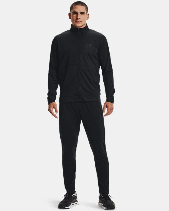 Under Armour UA Pique Track Bukser Herre Sort | Yz2xqXCqMBu