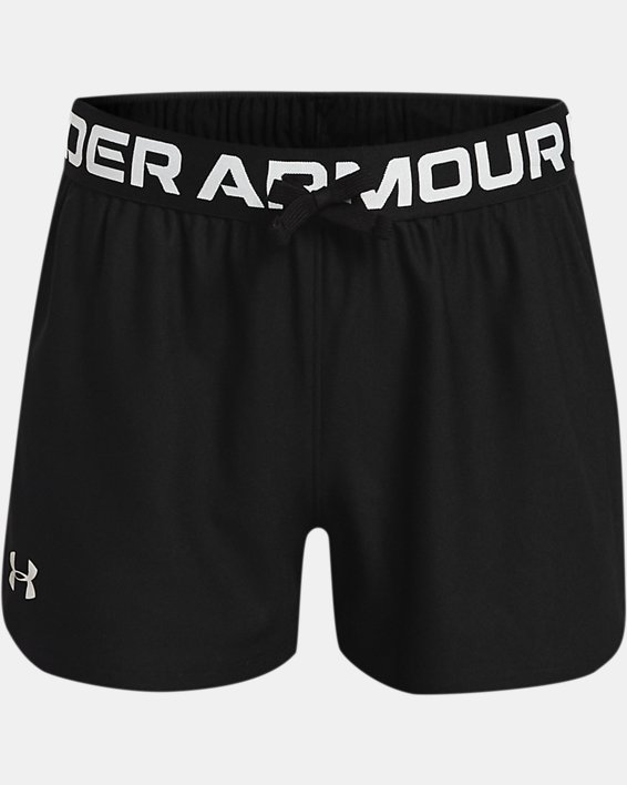 Under Armour UA Play Up Shorts Pige Sort / Metal Sølv | B7x6yfJTMLj