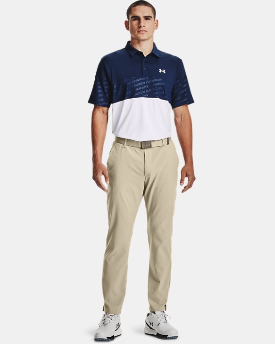 Under Armour UA Playoff 2.0 Blocked Polo Shirt Herre Hvide | PQroDglfHfH