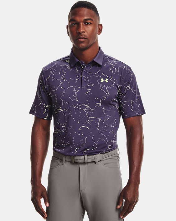 Under Armour UA Playoff 2.0 Polo Shirt Herre Lilla | aYzN2oZXim6