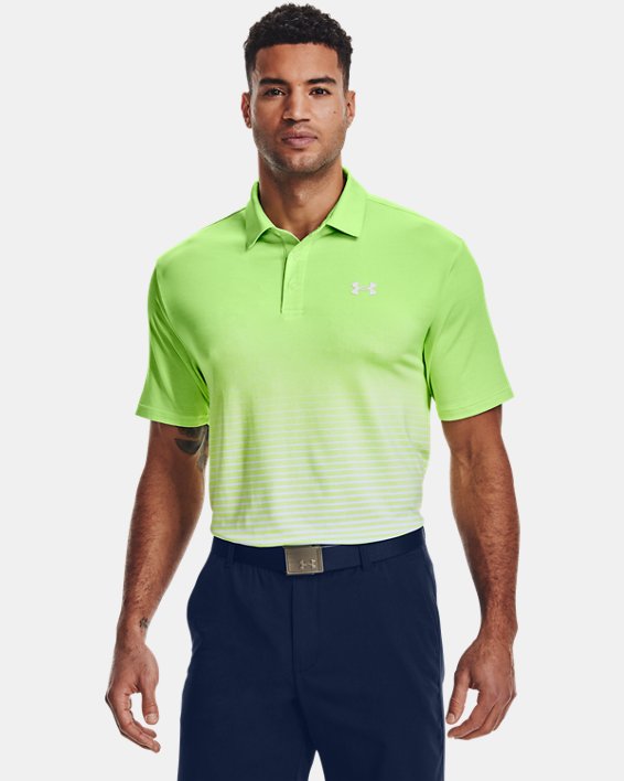 Under Armour UA Playoff 2.0 Polo Shirt Herre Lysegrøn / Hvide | keml3y3oTpG