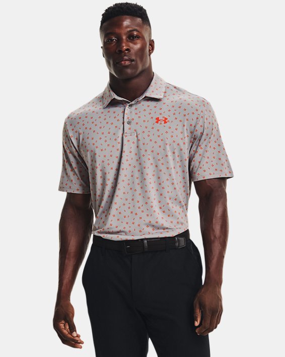 Under Armour UA Playoff 2.0 Polo Shirt Herre Grå / Rød | nWtxoYXTEBF