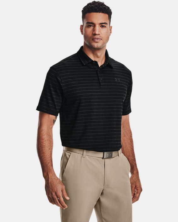 Under Armour UA Playoff 2.0 Polo Shirt Herre Sort / Grå | qYRb7FaOSGZ