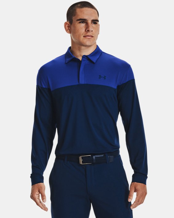 Under Armour UA Playoff Playoff Polo Shirt Herre Kongeblå | Dzx3u5Ryban