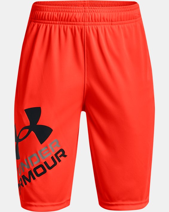 Under Armour UA Prototype 2.0 Logo Shorts Drenge Rød / Sort | dNUJ1G3v7Qa