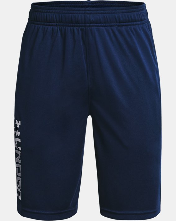 Under Armour UA Prototype 2.0 Wordmark Shorts Drenge Grå | sK49DTxnSTL
