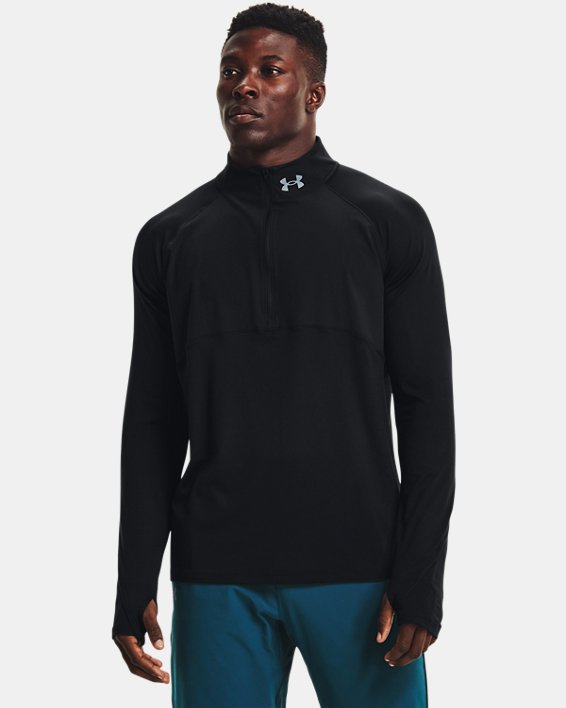 Under Armour UA Qualifier Run 2.0 ½ Zip Løbetøj Herre Sort | 8CYJkxZjHGj