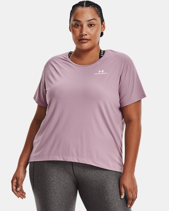 Under Armour UA RUSH™ Energy Core Løbetøj Dame Lilla Lyserød / Hvide | xvzonqLnnpx