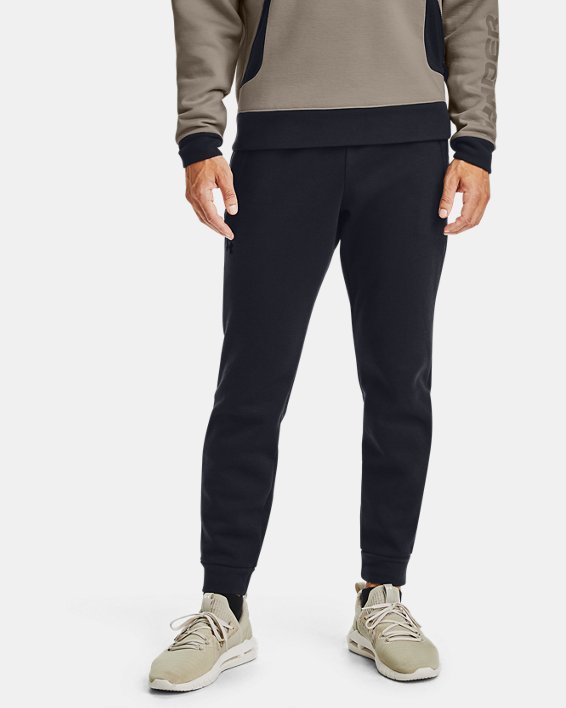 Under Armour UA RUSH™ Fleece Bukser Herre Sort | jxtlE2Jf3RD