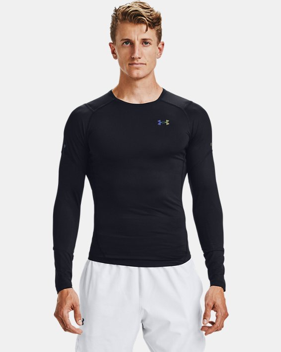 Under Armour UA RUSH™ HeatGear® 2.0 Compression Løbetøj Herre Sort | L1UTjmzZyG8