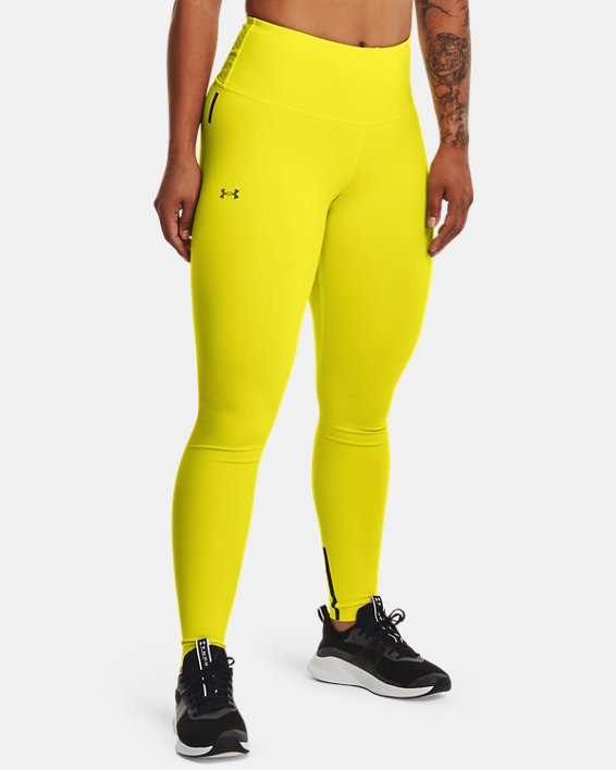 Under Armour UA RUSH™ HeatGear® No-Slip Waistband Custom Length Leggings Dame Lyse | MTov9TZVhxU