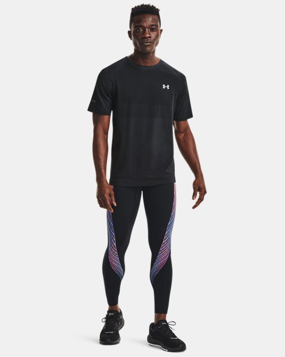 Under Armour UA RUSH™ HeatGear® Stamina Tights Leggings Herre Sort / Kongeblå | zWJLcveqHVT