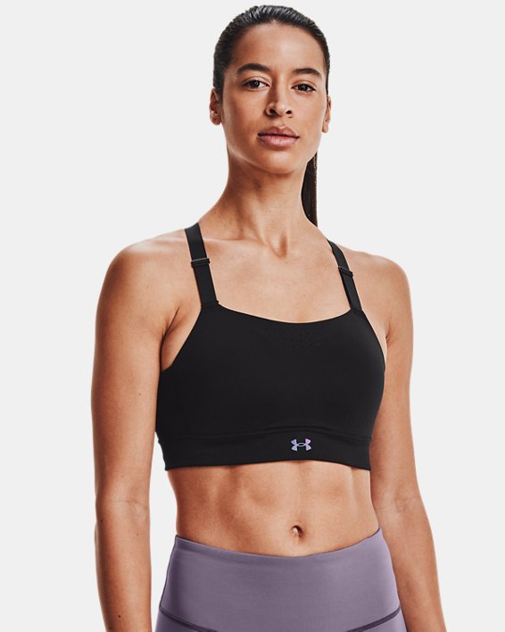 Under Armour UA RUSH™ High Sports Bh Dame Sort | QzIiF5xNhJb