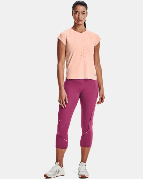 Under Armour UA RUSH™ Perf Løbetøj Dame Lyserød | sbhgl3GnbwX