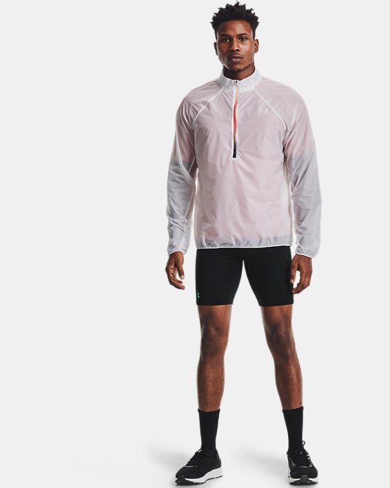 Under Armour UA RUSH™ Run ½ Tights Shorts Herre Sort / Grå | p9iNhRx9Yk3