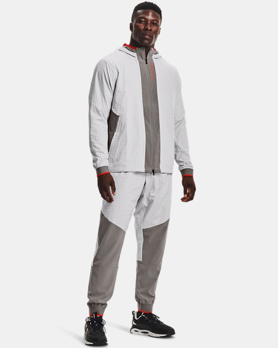 Under Armour UA RUSH™ Woven Legacy Windbreaker Sweatshirt Herre Rød | S58pMZvd3qj