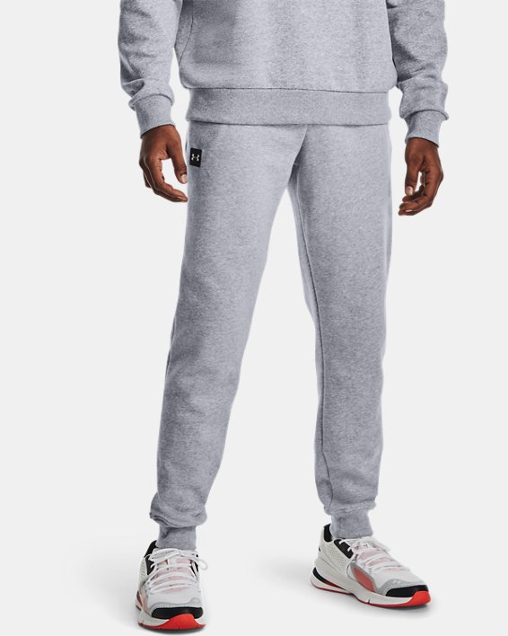 Under Armour UA Rival Fleece Joggers Herre Grå Sort Hvide | IpCwctRmFqw