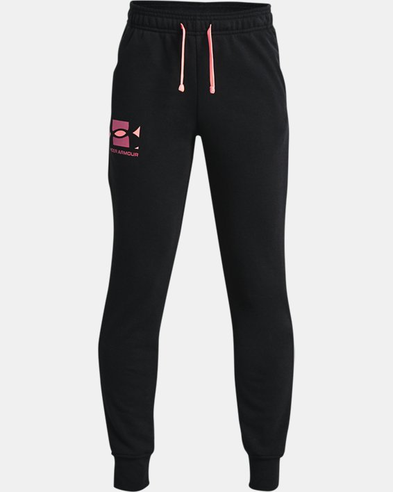 Under Armour UA Rival Terry Bukser Drenge Sort | thX54NykhNe