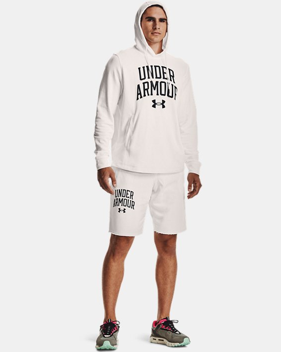 Under Armour UA Rival Terry Collegiate Shorts Herre Sort Hvide / Sort | RMmC7t9Bqyg