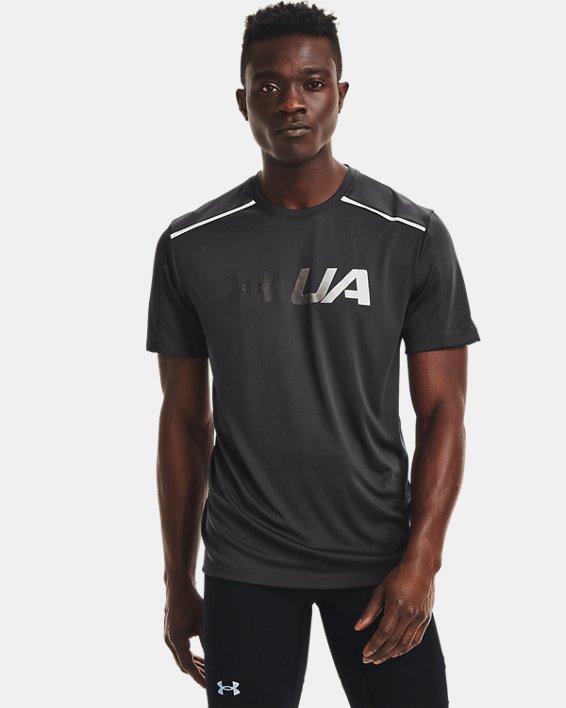 Under Armour UA Run Graphic Print Fill Løbetøj Herre Grå | JOAHXRSSs3w