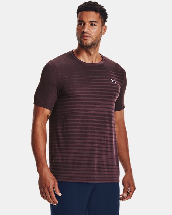 Under Armour UA Seamless Fade Løbetøj Herre Grå Lilla / Grå | ZqEujxTeaL9