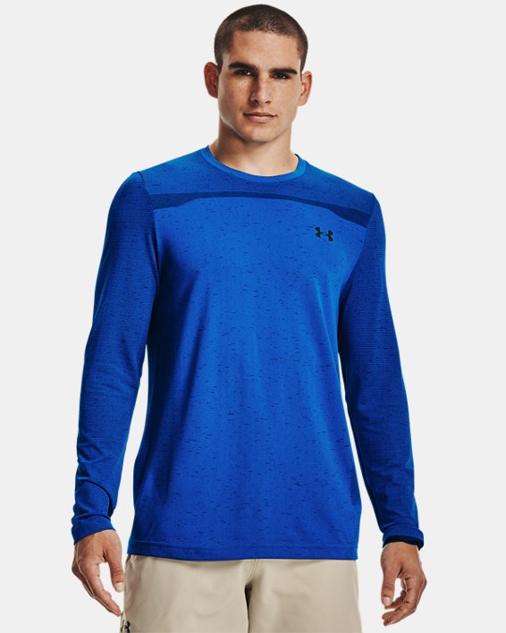 Under Armour UA Seamless Løbetøj Herre Blå / Sort | yGxRsat8cpX