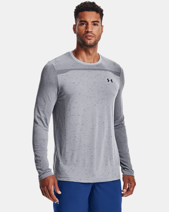 Under Armour UA Seamless Løbetøj Herre Grå / Sort | rnsIKyXkunH