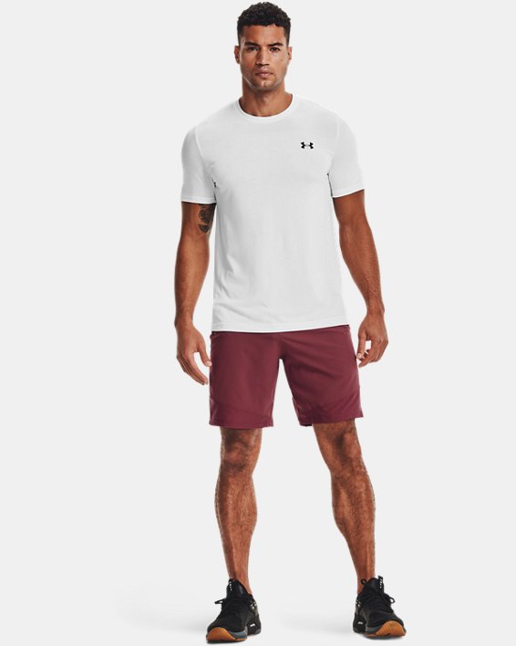 Under Armour UA Seamless Løbetøj Herre Hvide / Sort | oZsq8NURd7B