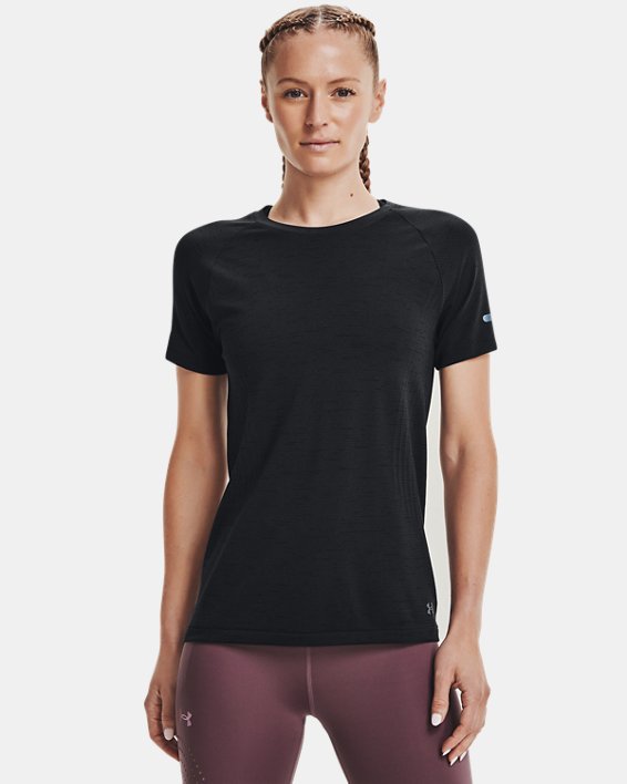 Under Armour UA Seamless Run Løbetøj Dame Sort | syvMU8jNheb