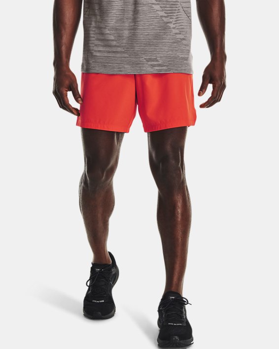Under Armour UA Speedpocket 7" Shorts Herre Mørkeorange | a1UXYqTl2St