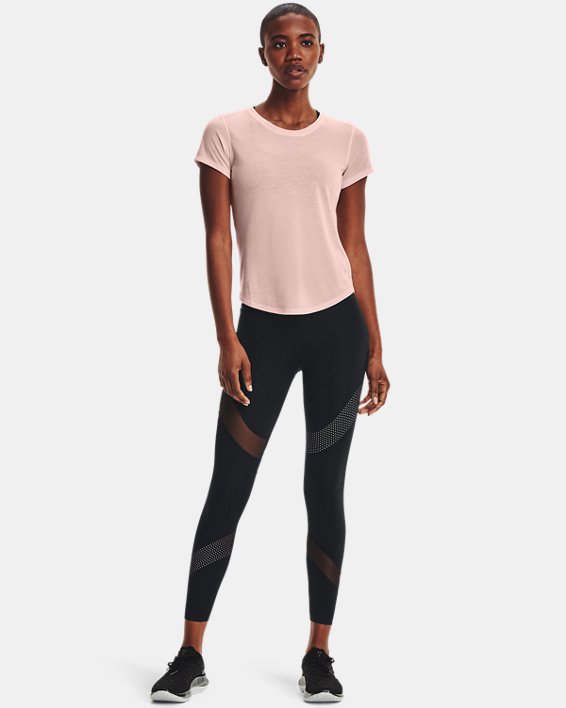 Under Armour UA Speedpocket Wave 7/8 Tights Leggings Dame Sort | 9cBBKJfVGQ8