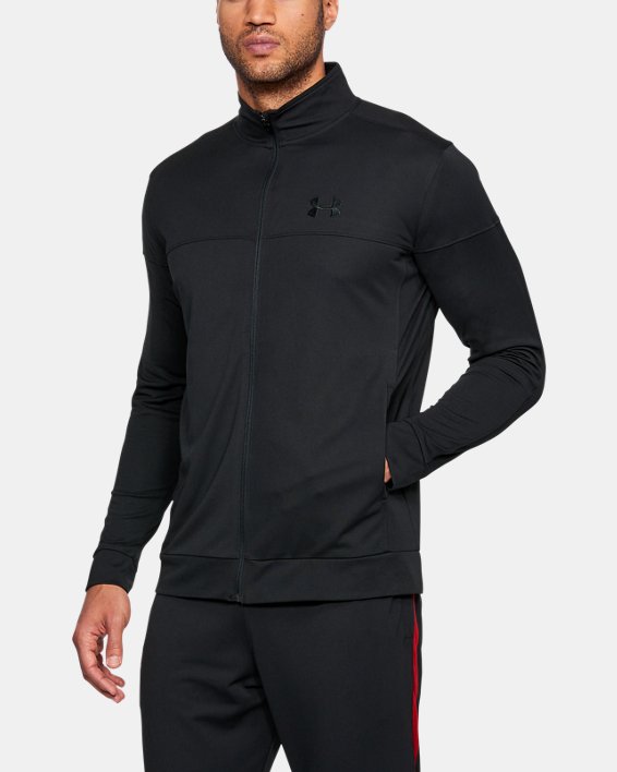 Under Armour UA Sportstyle Pique Sweatshirt Herre Sort | Pxq5dJ24DV7