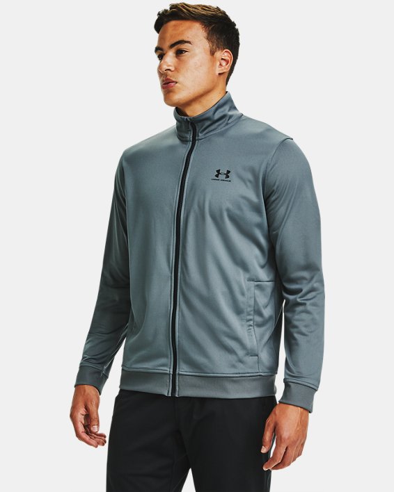 Under Armour UA Sportstyle Tricot Sweatshirt Herre Grå / Sort | uP3PWcuycUW
