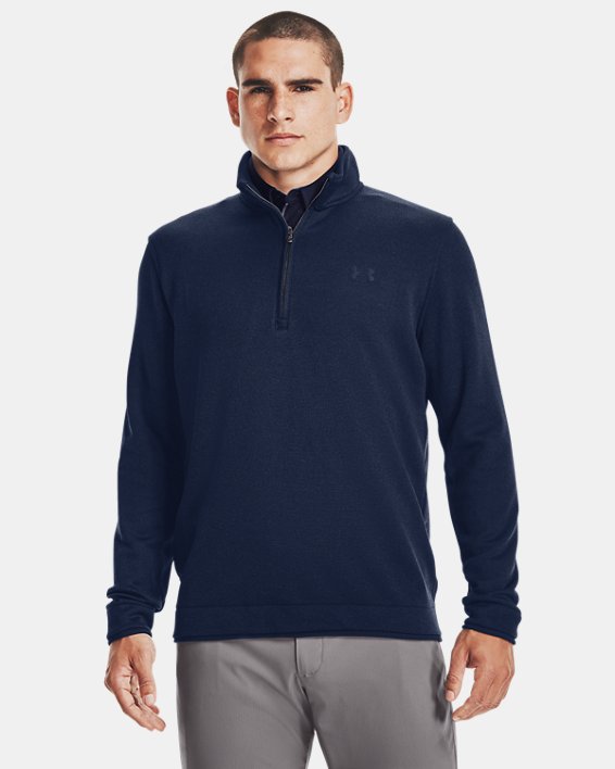 Under Armour UA Storm SweaterFleece ½ Zip Sweatshirt Herre Blå | ZRos7hp36zK